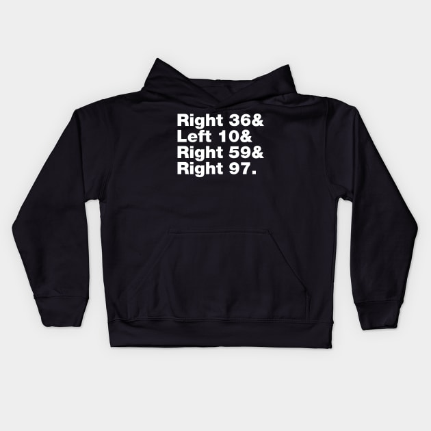 Final Fantasy VII Safe Code (White Text) Kids Hoodie by inotyler